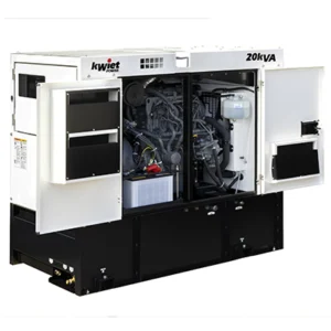 Image of Shindaiwa kWiet Power 20kW Diesel Generator Single and Three Phase Switchable, 60Hz, Skid Mounted DGK25F