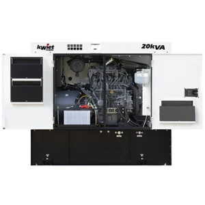 Image of Shindaiwa kWiet Power 20kW Diesel Generator Single and Three Phase Switchable, 60Hz, Skid Mounted DGK25F