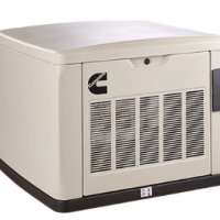 Image of Cummins Quiet Connect Series RS13A 13kW NG/LPV Duel Fuel C13N6H 120/240V 1Ph Cold Weather Home Generator A062E510