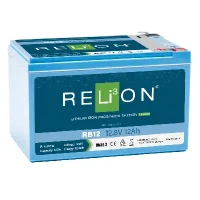 Image of Relion Deep Cycle Lithium Battery 12V 12Ah RB12