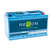 Image of Relion Deep Cycle Lithium Battery European DIN 12V 100Ah RB100-D