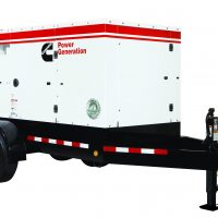 Image of Cummins 200kW Towable Diesel Generator C200D2RE Prime Rental Power Trailer Generator C200D2RE