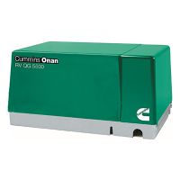 Image of Cummins Onan Generator 5.5 HGJAB-1270 RV QG 5500 Watt LP RV Generator A063B873