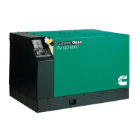 Image of Cummins Onan Generator 6.0 HDKAH-1044 RV QD 6000 Quiet Diesel RV Generator A058J270