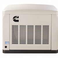 Image of Cummins Quiet Connect Series RS13A 13kW NG/LPV Duel Fuel C13N6H 120/240V 1Ph Home Generator A061C591