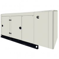 Image of Cummins Quiet Connect Series RS60 60kW NG/LPV Duel Fuel 120/208V 3Ph Backup Generator A054F821